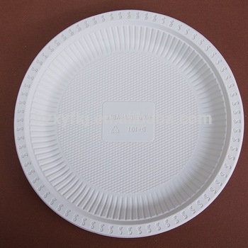 HB 8 PLASTIC DISPOSABLE PLATES 10.25 inch