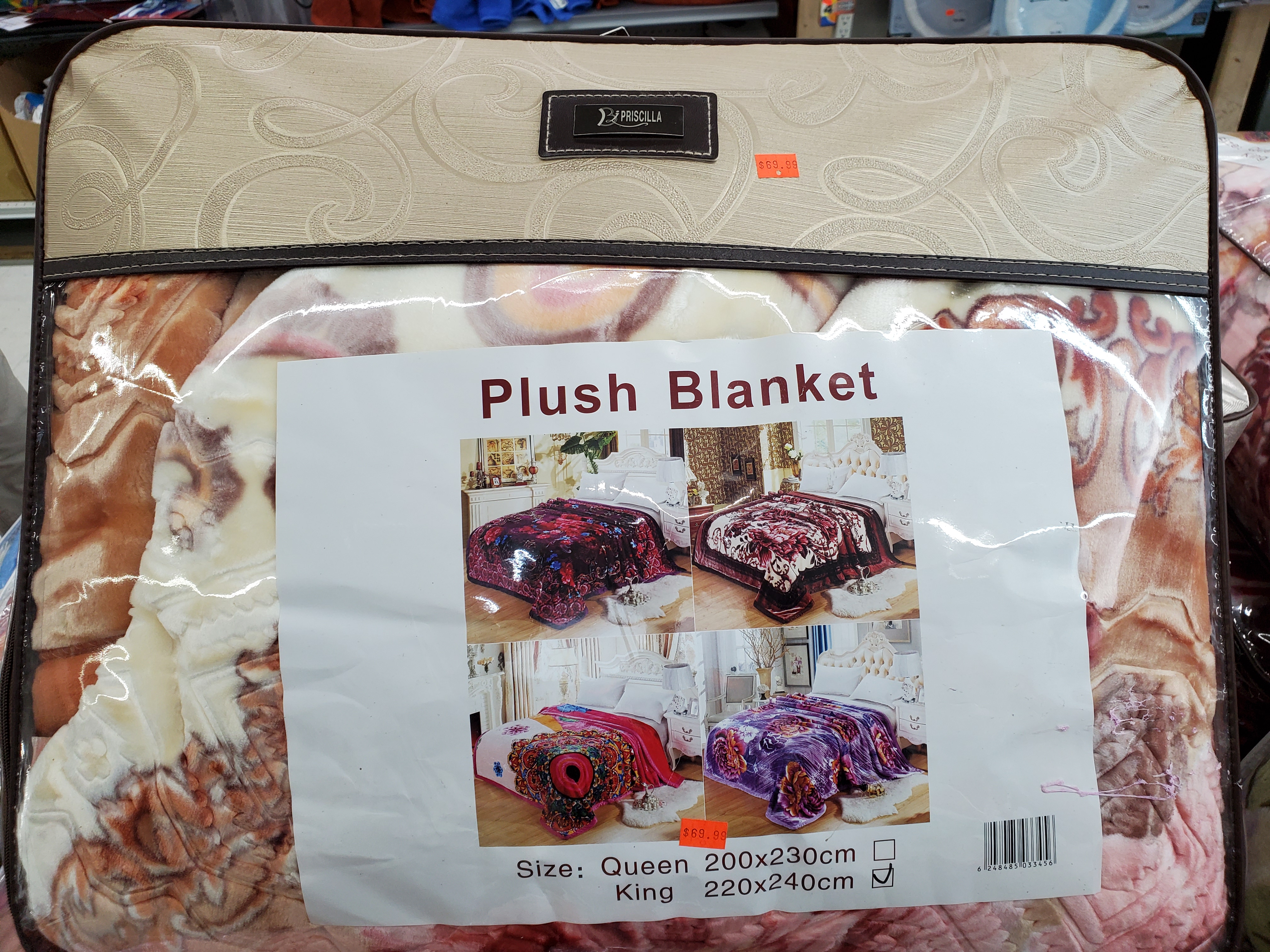 Plush Blanket King Size