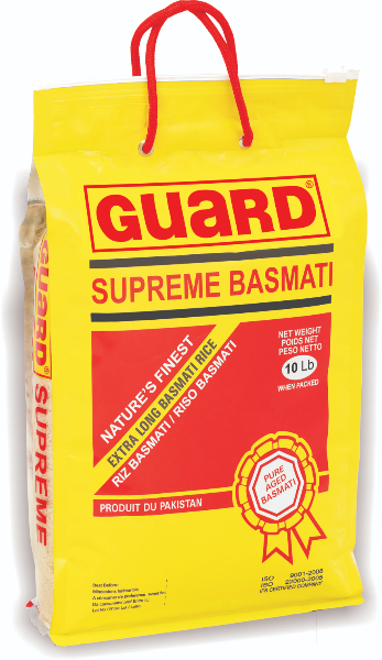 GUARD SUPERME BASMATI RICE10LB