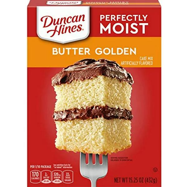Duncan Hines Butter Golden Cake Mix