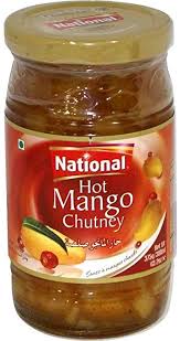 National Hot Mango Chutney 375gm
