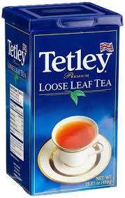 TETLEY LOOSE LEAF BLACK TEA 900gm
