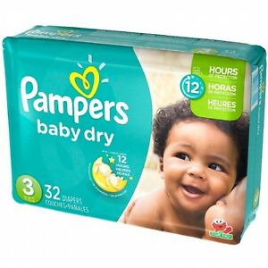 Pampers Baby Dry 32pcs Size 3 16-28lb