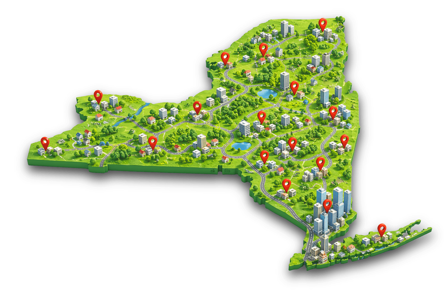 New York Map