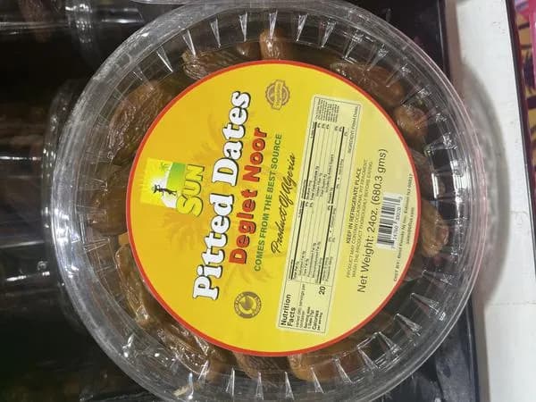 Sun Pitted Dates 24oz