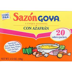 GOYA SAZON CON AZAFRAN (100 GM)