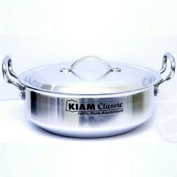 KIAM CLASSIC ALUMINIUM WOK PAN (30 CM)