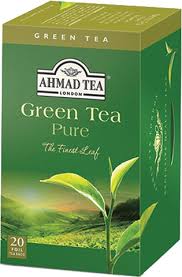 Ahmed Green Tea Pure (20 FOIL BAGS)