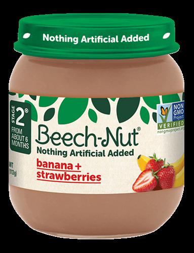 Beech Nut Banana Strawberry Baby Food