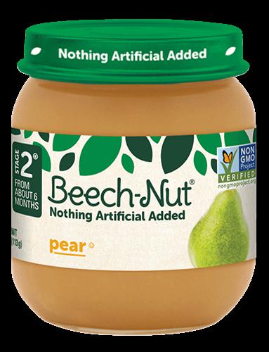 Beech Nut Pear Baby Food