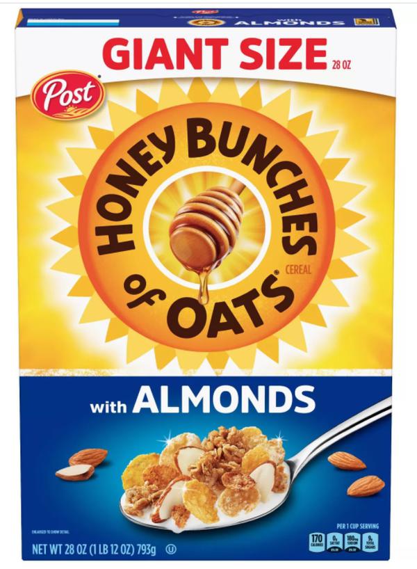 HONEY BUNCHES OF OATS WITH ALMONDS (793 GM)