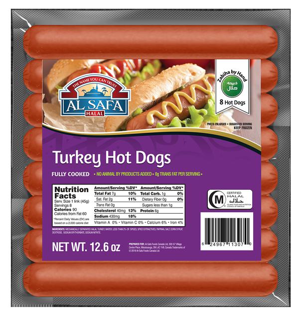 Al Safa Turkey Hot Dogs