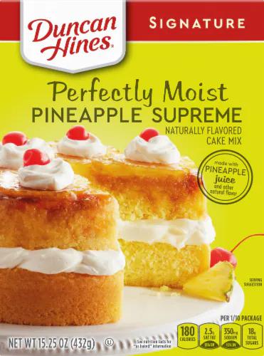 Duncan Hines Pineapple Supreme Cake Mix
