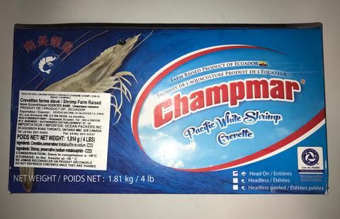 Champmar Head On Shrimp 4lb