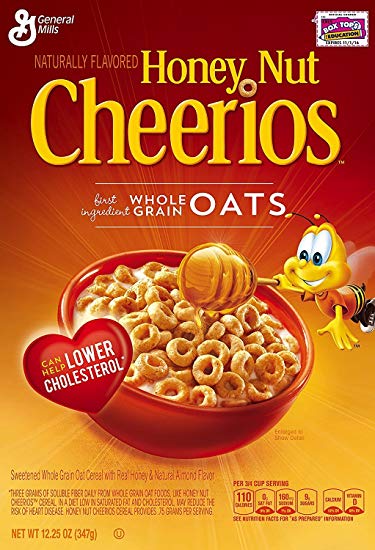 HONEY NUT CHEERIOS 15.4oz