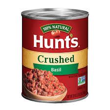 Hunts Crushed Tomatoes with Basil