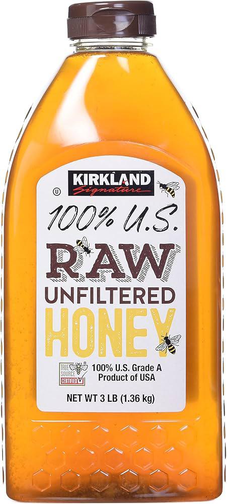 Kirkland Raw Unfiltered Honey (3lb/1.3kg)