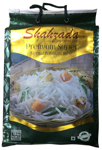 Shahzada Premium Basmati Rice 10 LB