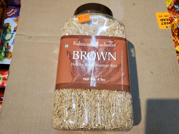Kohinoor's Exclusive Brown Rice 4lb