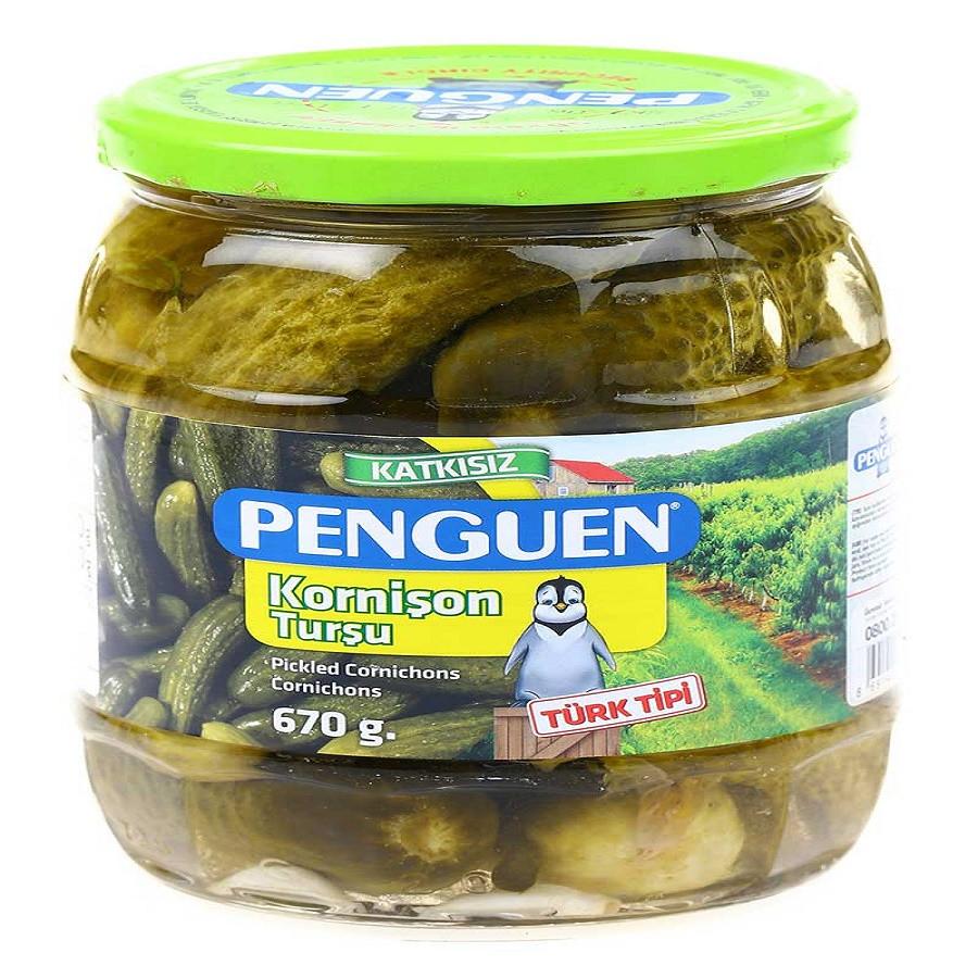 Penguen Pickled Cornichons 670 gm