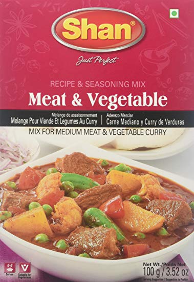 SHAN MEAT & VEGETABEL CURRY MIX