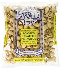 SWAD ROASTED UNSALTED PISTACHIOS