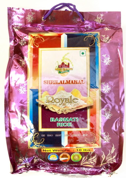 Shrilalmahal Royale Basmati Rice 10 lb