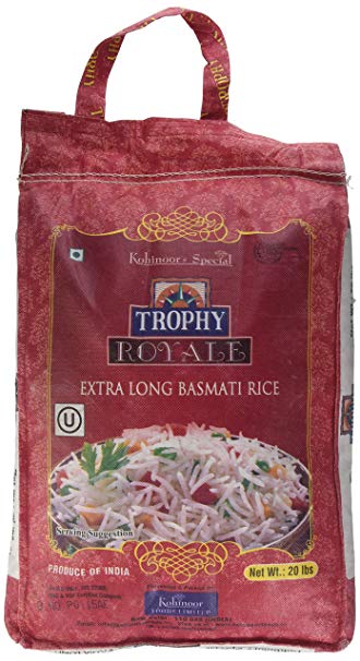 TROPHY 20lb rice