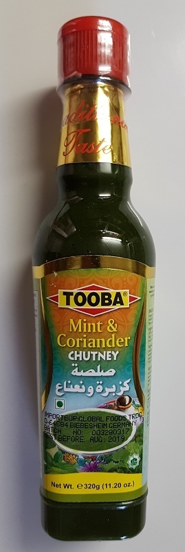 Tooba Mint & Coriander Chutney 270gm