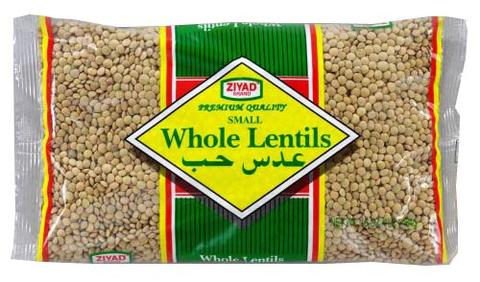 Ziyad Small Whole Lentils