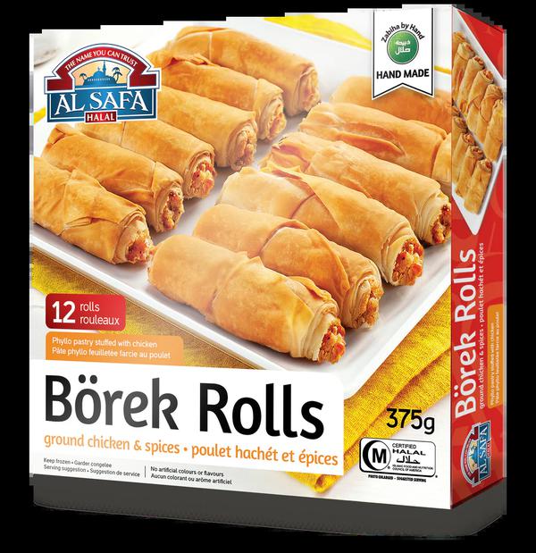 Al Safa Borek Rolls with Seasoned Chicken