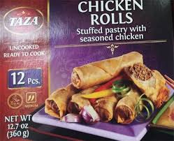 Taza Chicken Rolls (360 GM)(12pcs)