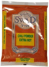 SWAD CHILLI POWDER EXTRA HOT  3.5 Lbs