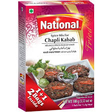 NATIONAL CHAPLI KABAB 100G