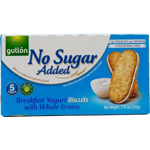 Gullon No Sugar Added Breakfast Yogurt Biscuits