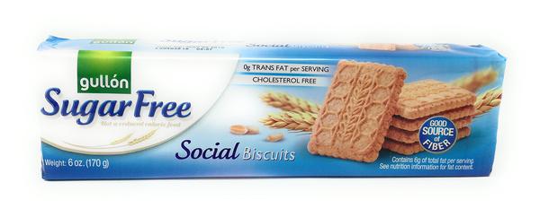 Gullon Sugar Free Social Biscuits