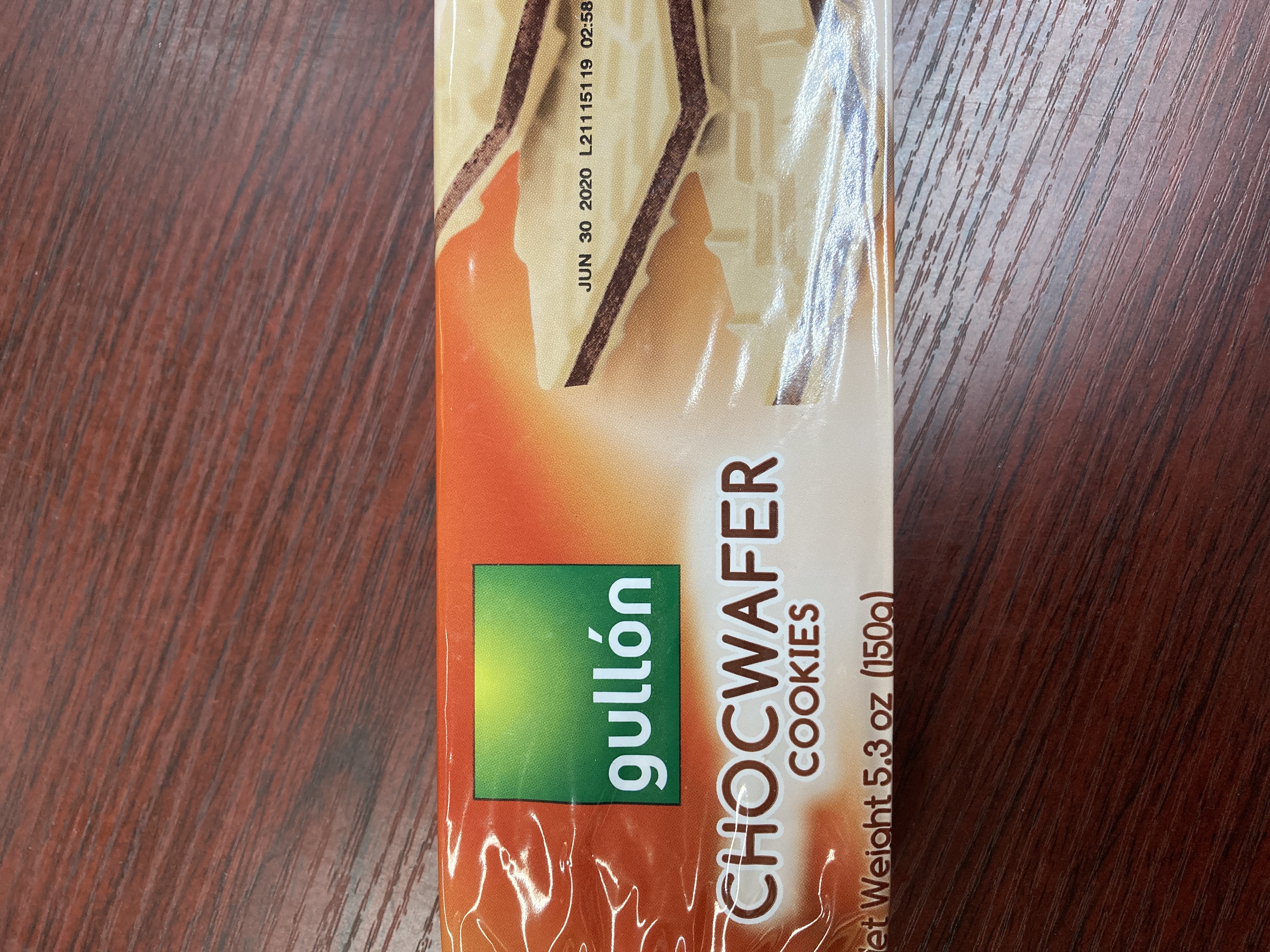 Gullon Chocolate Wafer Cookies 150G