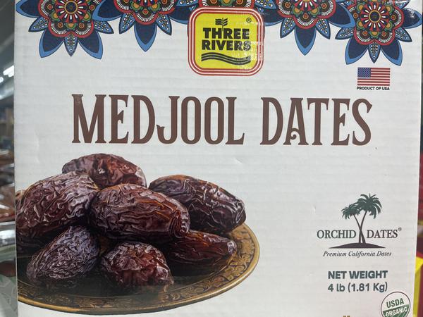 Three Rivers Mejdool Dates 4lb