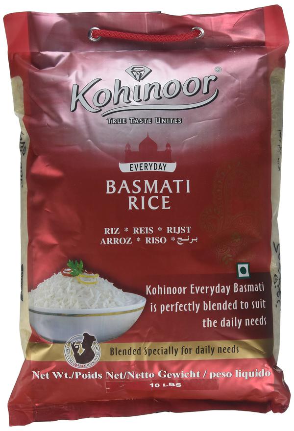 Kohinoor Basmati Rice 10lbs