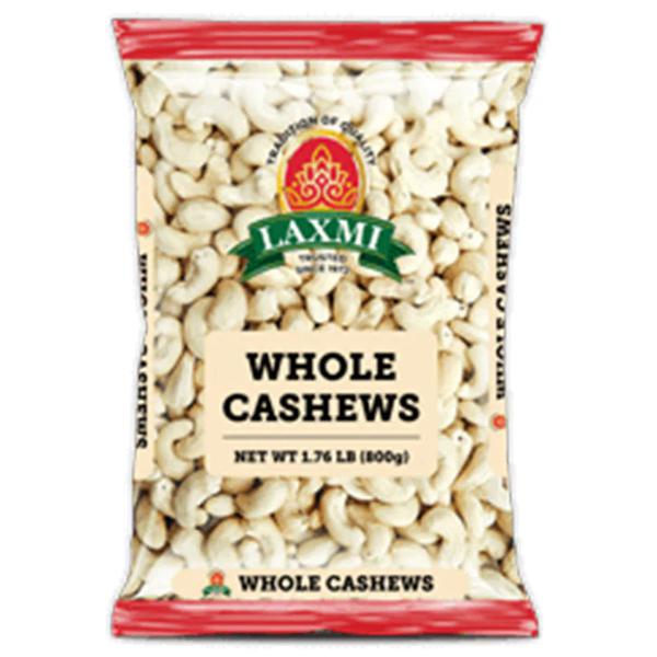 Laxmi Cashews Whole 800g