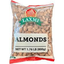 LAXMI ALMONDS WHOLE (1.76 LB)