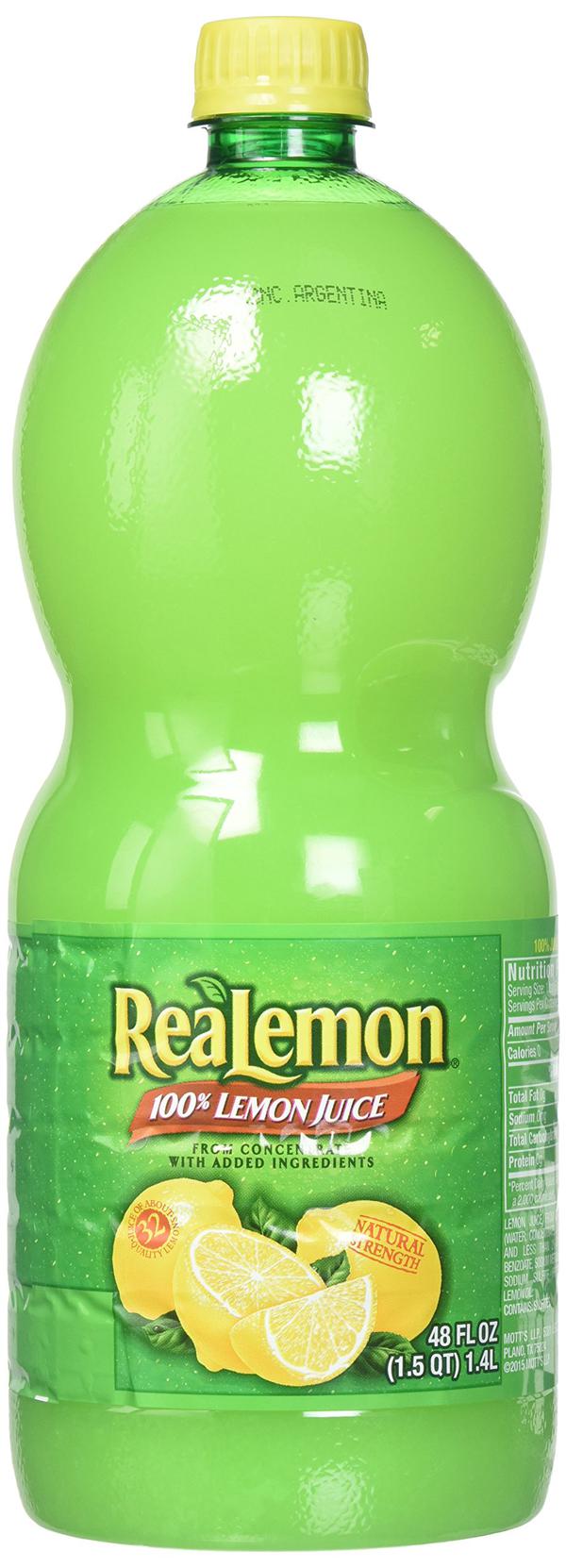 Real Lemon Juice 48 oz