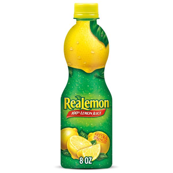 Real Lemon Lemon Juice 8 oz
