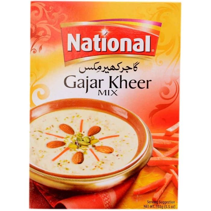NATIONAL GAJAR KHEER MIX (155 gm)