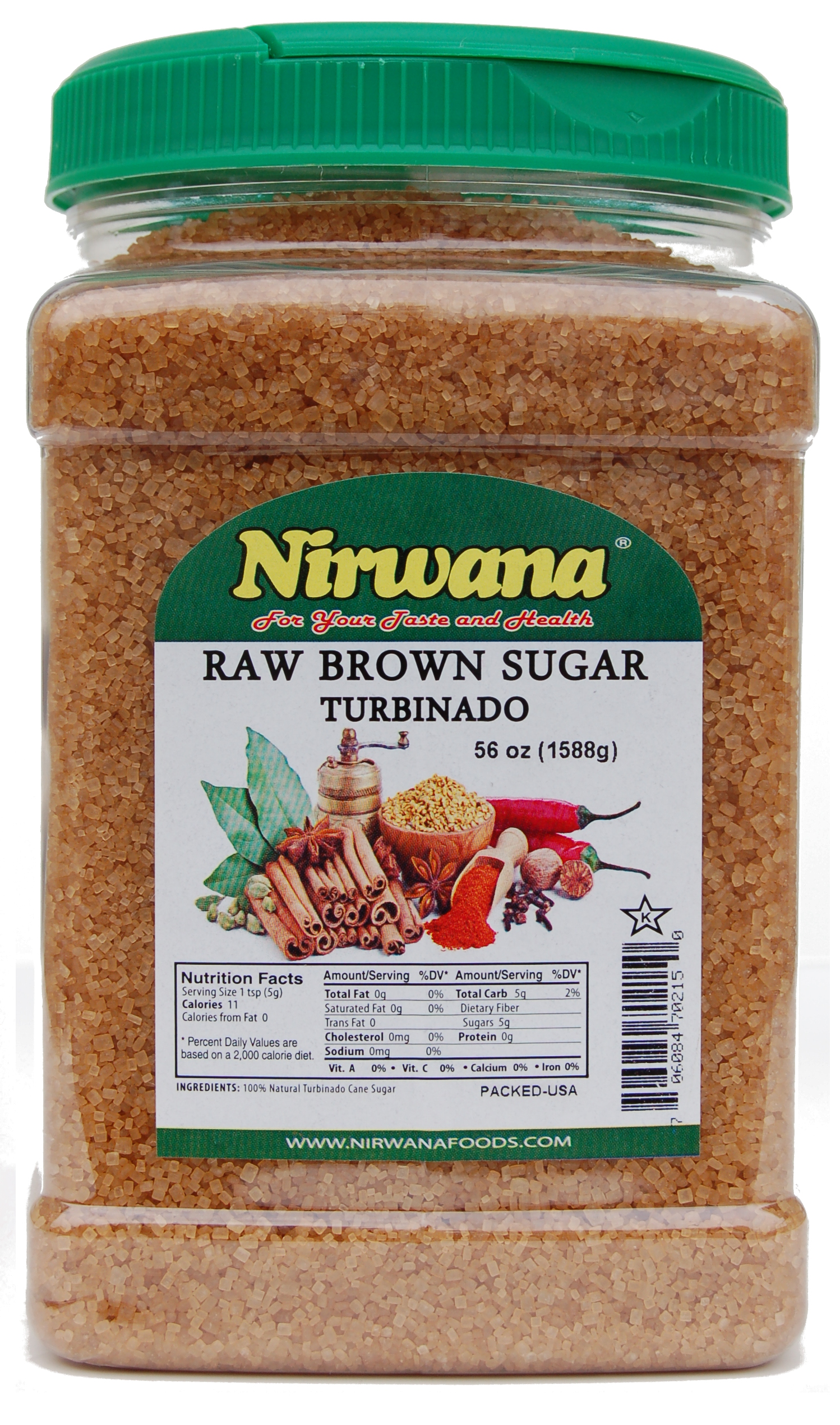 NIRWANA RAW BROWN SUGAR