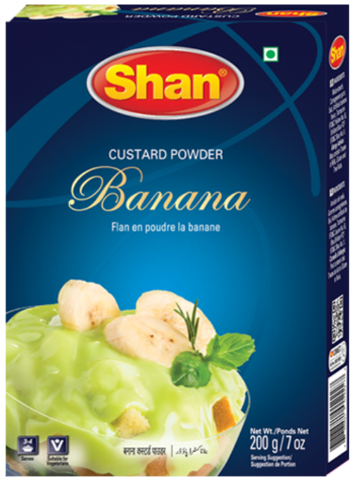 SHAN BANANA CUSTARD POWDER (200 gm)