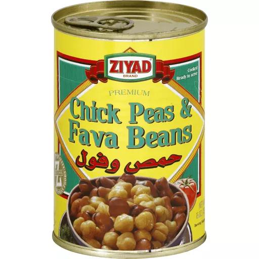 ZIYAD FAVA BEANS & CHICK PEAS (426 GM)