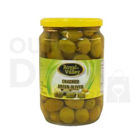 Royal Valley Cracked Green Olives