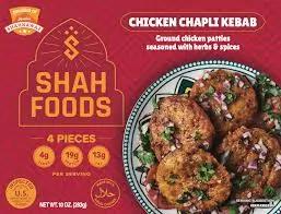 Shah Foods Chicken Chapli Kebab