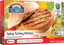 Al-Safa Spicy Turkey Patties (1.31bls)
